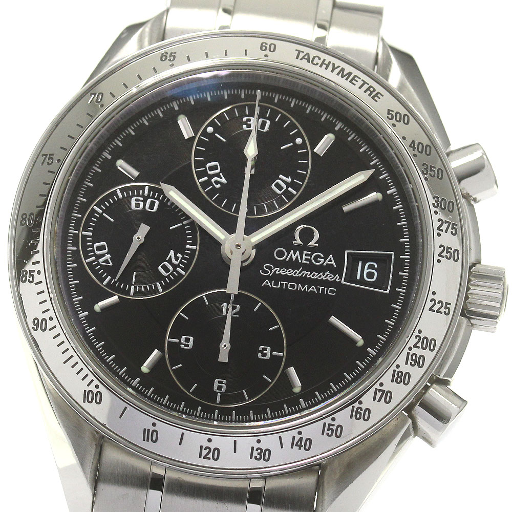 オメガ OMEGA 3513.50 スピードマスター デイト クロノグラフ 自動巻き メンズ 良品 _847510【中古】