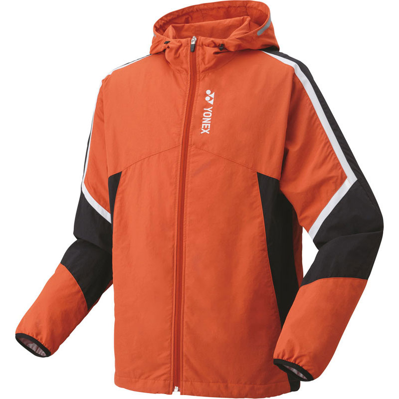 ユニ裏地付ウィンドウォーマーパーカー テニス ウォーマージャケット (70098-555)