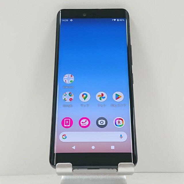 Rakuten Hand P710 Rakuten ブラック 送料無料 本体 c16006 【中古】