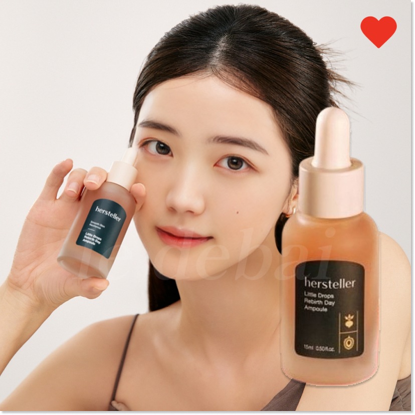 リトル ドロップス リバース デイ アンプル 45ml / コスパ 韓国 鎮静 保湿 スキンケア / セラムエッセンス / エッセンス