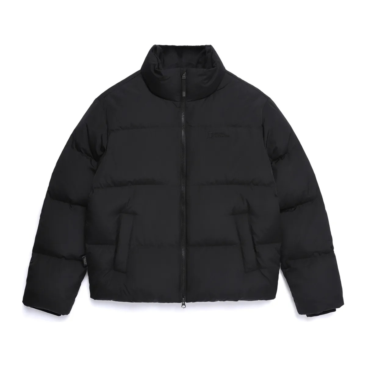 N254UDW941 レイマン ハイネック ダックダウン ジャンパー BLACK