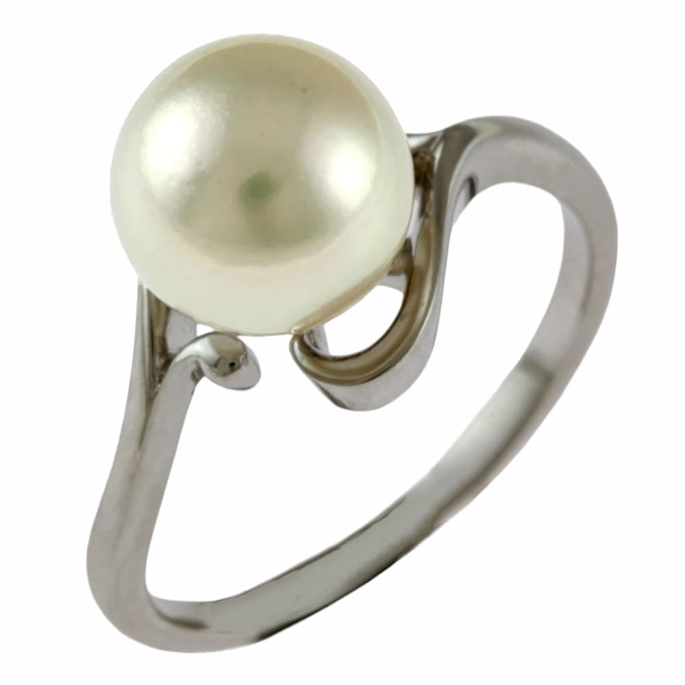 ミキモト リング 指輪 11号 Pt950プラチナ アコヤパール MIKIMOTO 中古 美品
