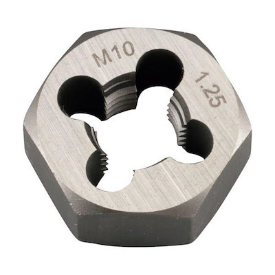 他サイト： スレッドマスター 22239 六角ダイス M10×1．25mm 六角サイズ21MM 合金工具鋼の商品画像