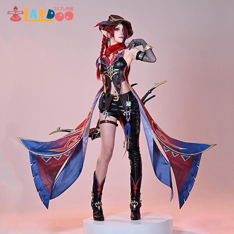 2026新作 L 原神 Genshin ナタ チャスカ-Chasca コスプレ衣装 コスチューム cosplay