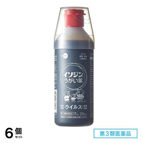 第３類医薬品 イソジン うがい薬 250mL 6個セット