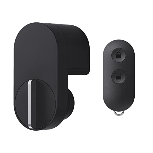 【Amazon限定メーカー保証1.5年モデル】Qrio Lock キュリオロック ブラック ＆Qrio Key S キュリオキーエス Qrio Lock専用リモコンキー スマートロック スマートホーム