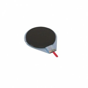 サカエ クルクル回転盤 スチール製 ハンドストッパー付 340x479x16mm ゴムマット KS-310BK