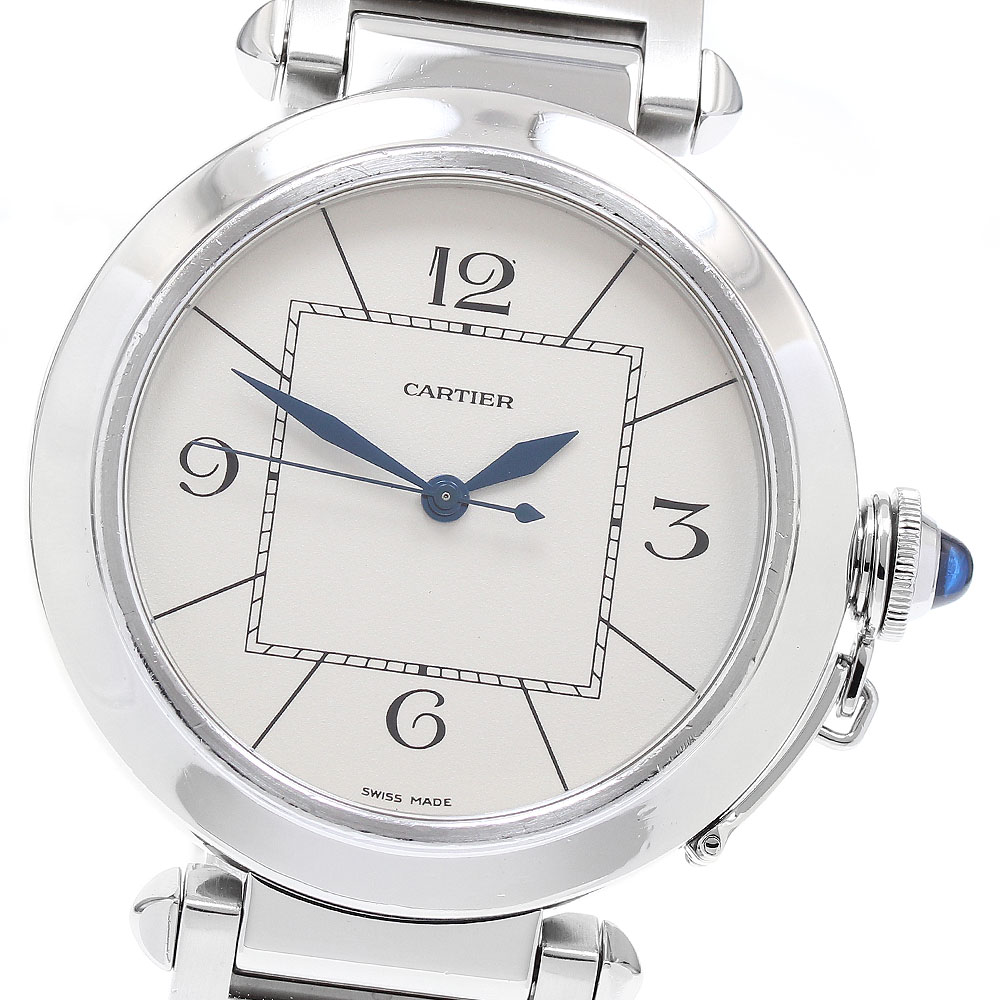 カルティエ CARTIER W31072M7 パシャ 42MM 自動巻き メンズ 箱・保証書付き_906582【中古】