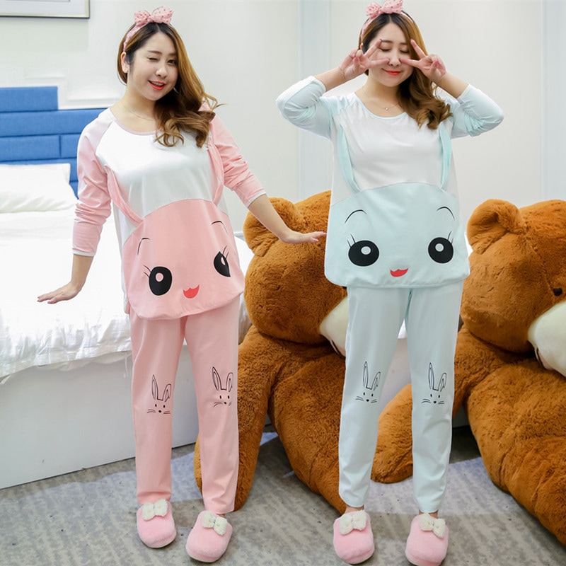 韓国ファッション レディース パジャマ 大きいサイズ ルームウェア 2点上下セット 部屋着 かわいい 10,313円
