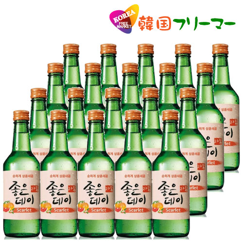 ムハクジョウンデー(グレープフルーツ味)　1BOX-20本　　韓国食品/韓国食材/お酒/焼酎/韓国焼酎/韓国お酒 韓国酒/キムチ/お米/チヂミ/父 6,054円