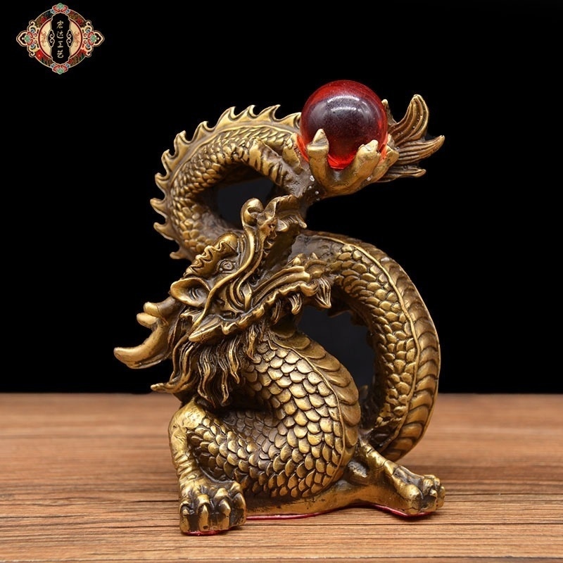 龍置物 龍の置物 玄関 おしゃれ 風水 龍 置物 金 金龍 竜置物 開運 グッズ 金運アップ 新年の贈り物 干支 縁起物 お守り 開運昇運 置き物 正月 6,895円