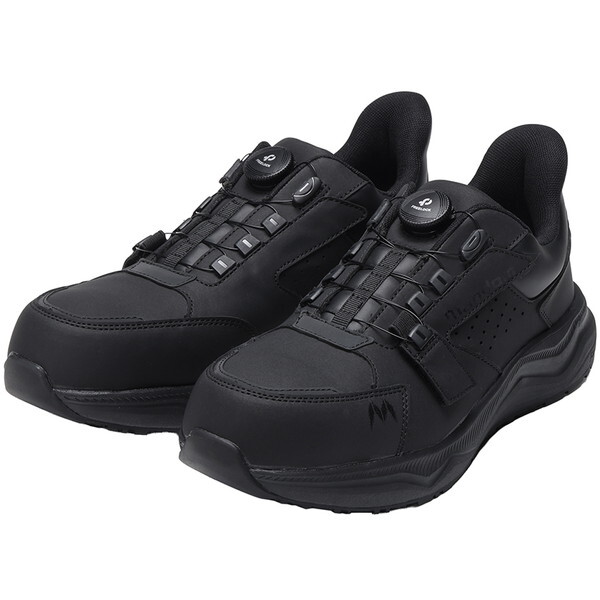 丸五 #919 ブラック 25.5 マンダムDIAL-EZ ダイヤル式 安全スニーカー