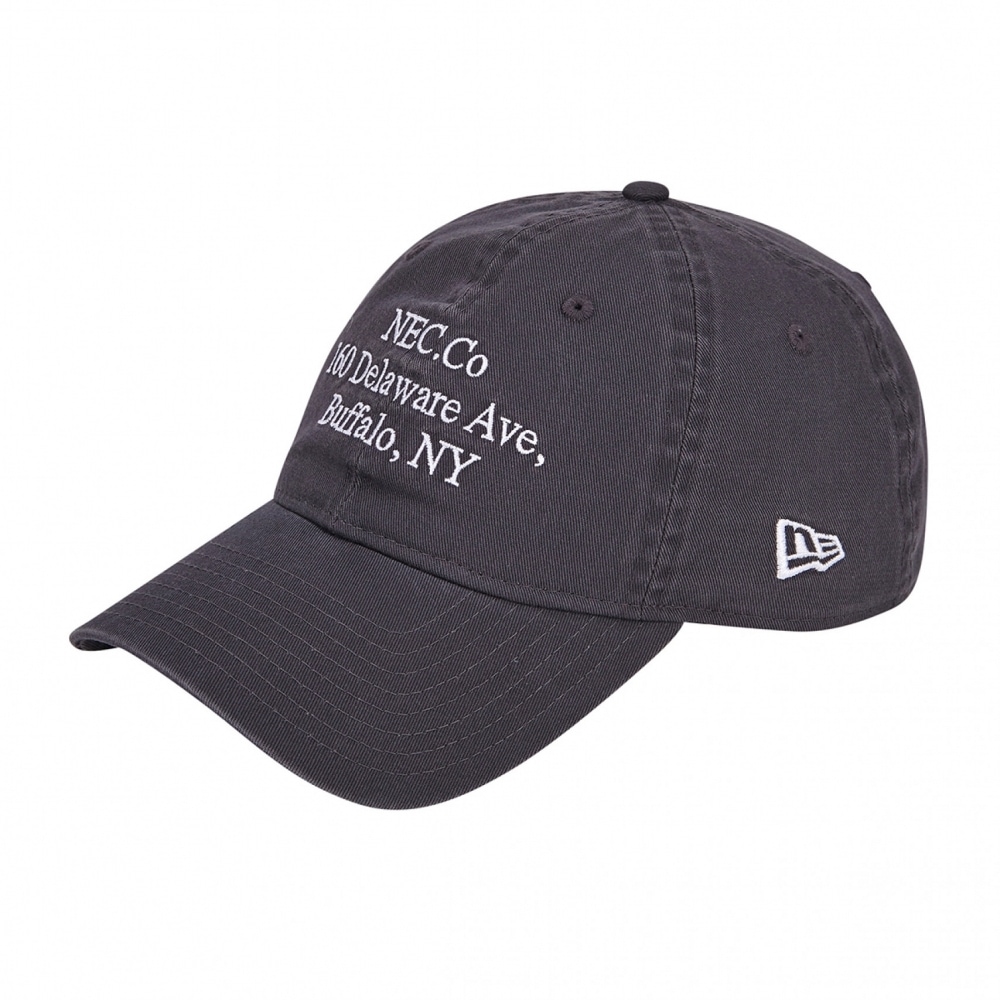 NEWERA チノスクリプトアンストラクチャードボールキャップダークグラファイト/ 13784822