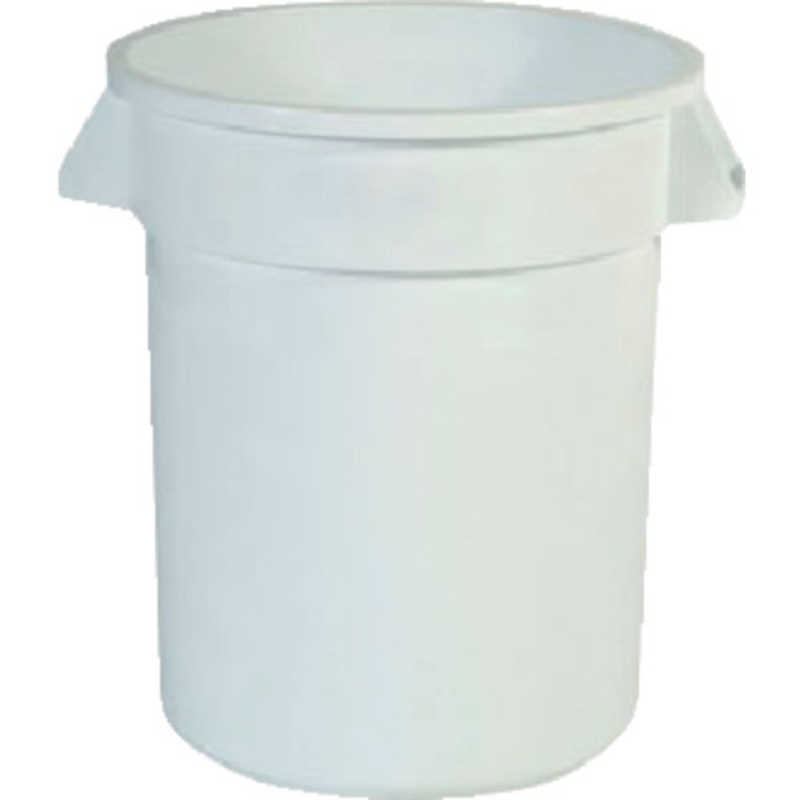 ニューウェルラバーメイド社　ラバーメイド ラウンドブルートコンテナ 75.7L ホワイト 262001　262001 ホワイト