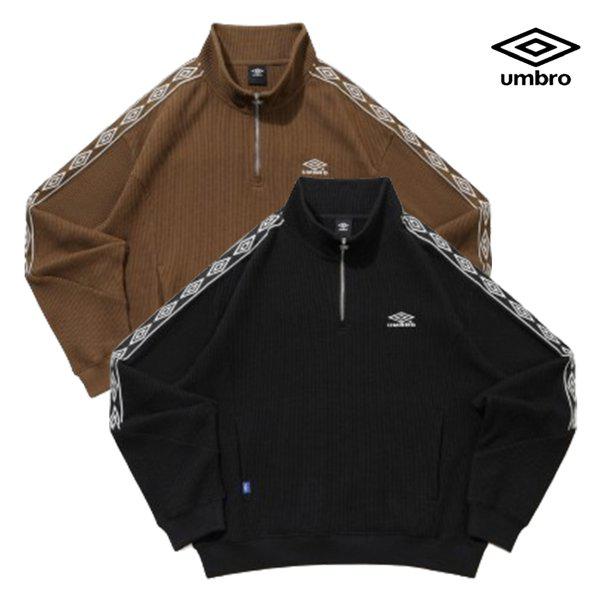 [] 26SS 店舗版 女性用 Tシャツ ワッフル ウーマンズ トラック ハーフジップ UR122CFS11