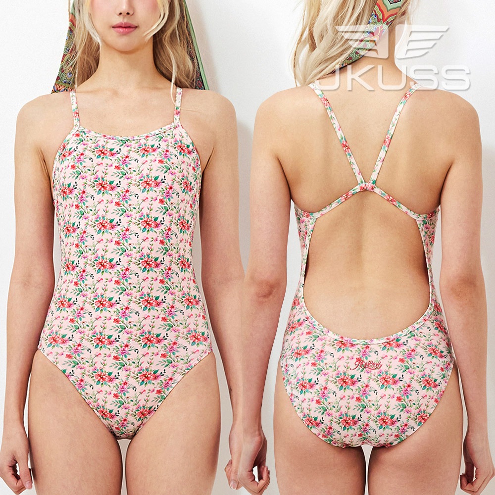 JKUSS 女子水着(10) JWH1GM0857 絶世家人 GEMMA ONEPIECE DURA LIGHT TWO-LAYERS (MID-HIGH) ワンピース 韓国産 水泳服