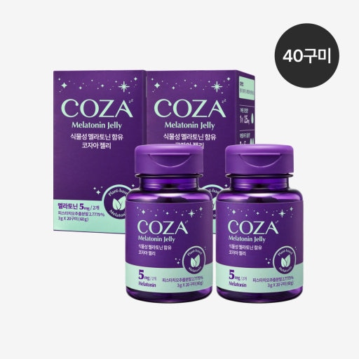 [1+1] COZA (コジャ) 植物性Melatoninゼリー 20グミ