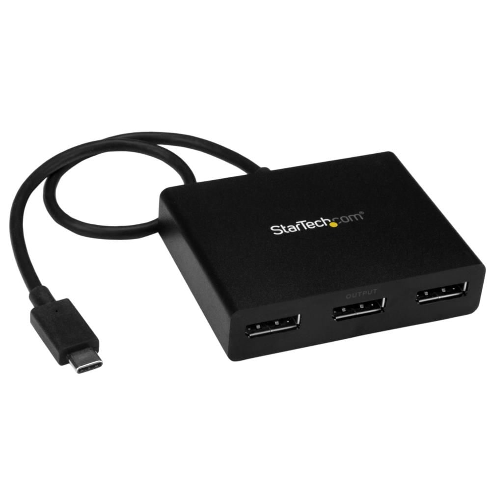 StarTech.com [MSTCDP123DP] USB-C-DisplayPortマルチモニタ