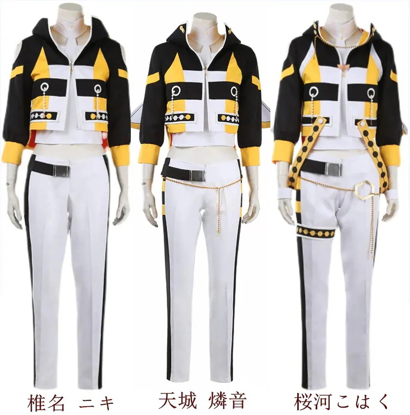 Ensemble Stars あんさんぶるスターズ 蜜蜂のリーダー 椎名 ニキ 天城 燐音 桜河こはく コスプレ衣装 コスチューム