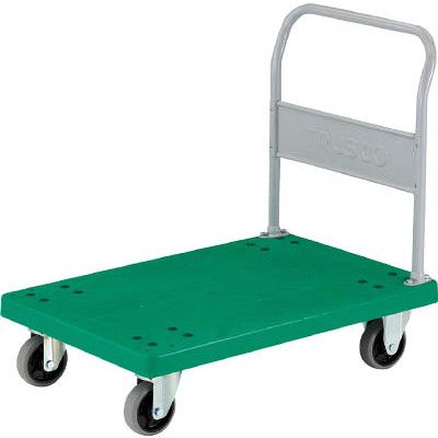 TP902U 樹脂製運搬車 グランカート 固定 900×605 ウレタン 均等荷重400kg メーカー直送