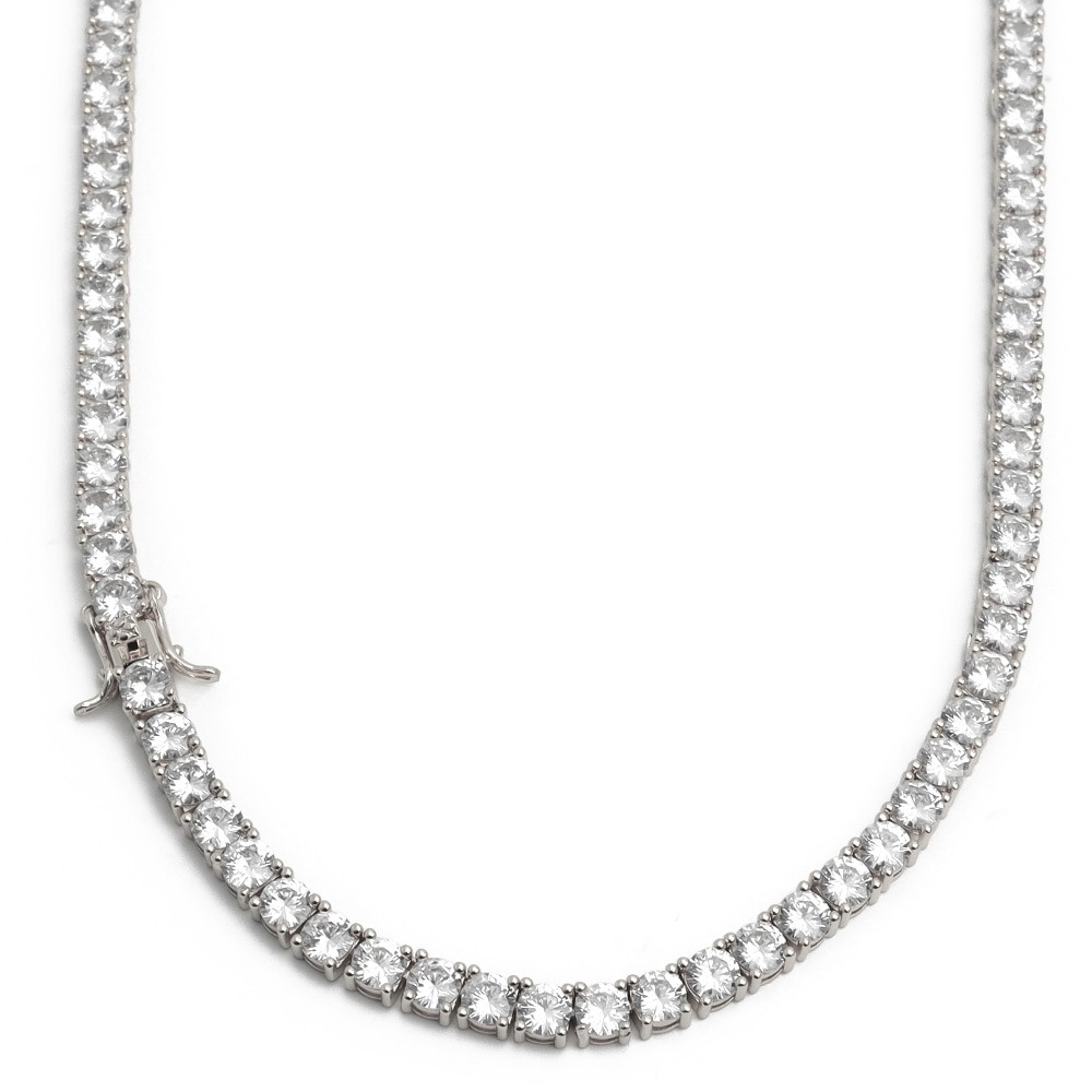 テニスチェーンネックレス [n329-s-5mm]