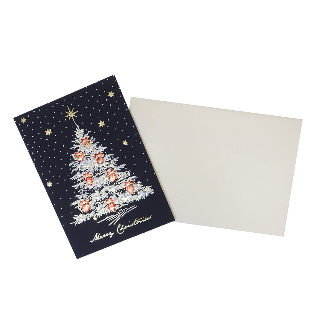 Qoo10] CHRISTMAS グリーティングカード : 文具