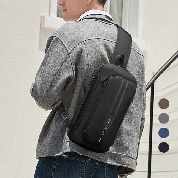 (ディクボ)(DICUBO)カジュアル USBポートロック スリム スリングパック OZK-DC10426