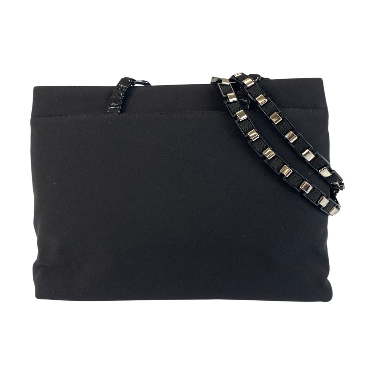 美品 ヴァラ ブラック 黒 シルバー金具 ナイロン AU-21 8803 トートバッグ ショルダーバッグ レディース 503664 12,118円