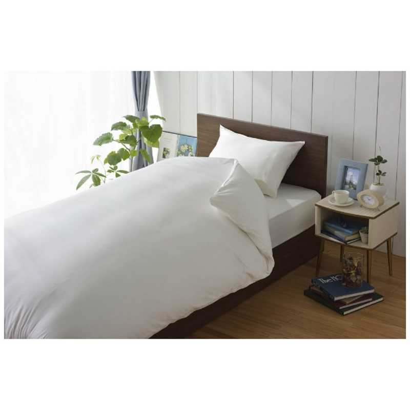 生毛工房　【ボックスシーツ】80サテン セミダブルサイズ(綿100%/120×200×30cm/ホワイト) 6,863円