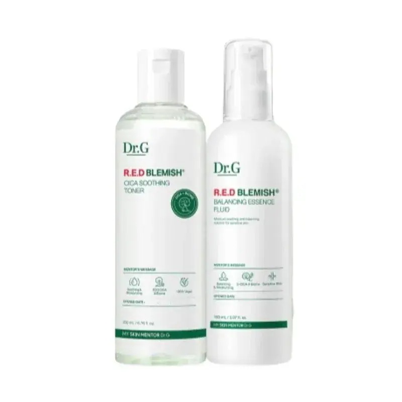レッド ブレミッシュ シカ スージング トナー 200ml + エッセンス フルイド 150ml セット