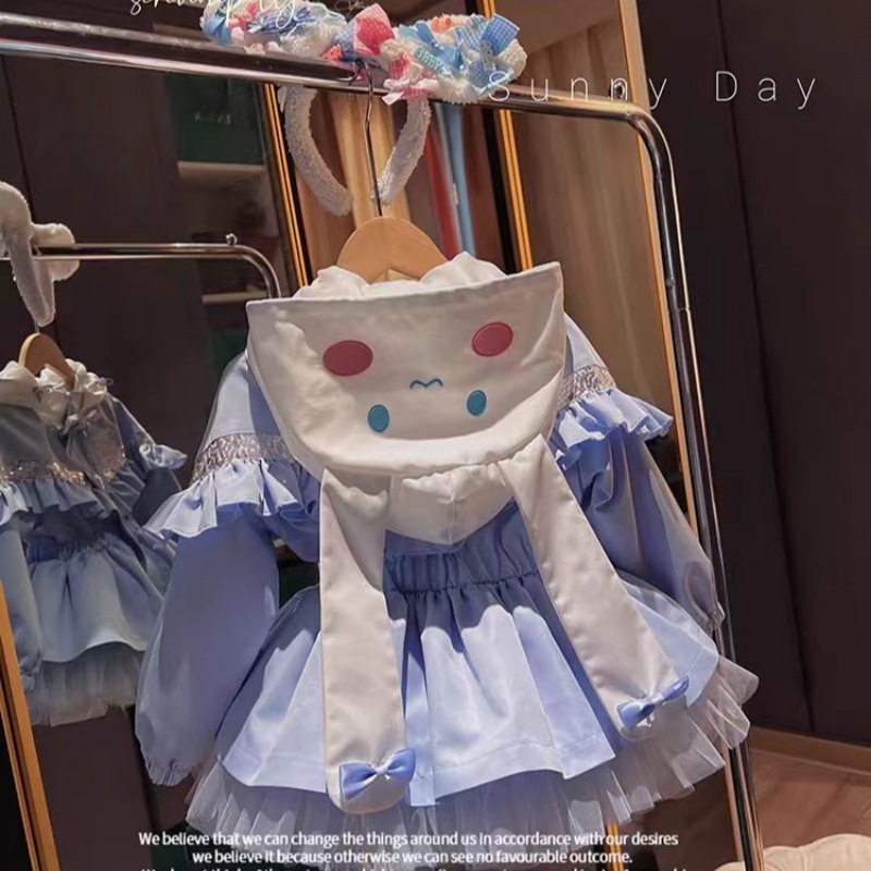 女の子コート 2024年春秋新作 シナモンドッグジャケット 子供冬服 洋風 女の子秋ウインドブレーカー