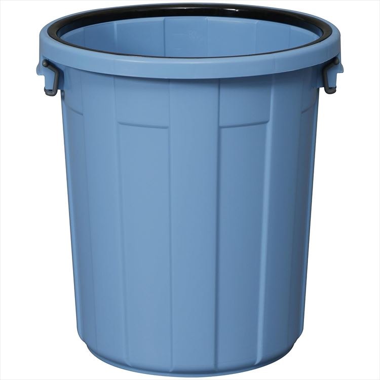 【公式】 丸型ペール 90L PM-90 ブルー ポリバケツ ゴミ箱 ごみ 専用 蓋 ペール メガ割