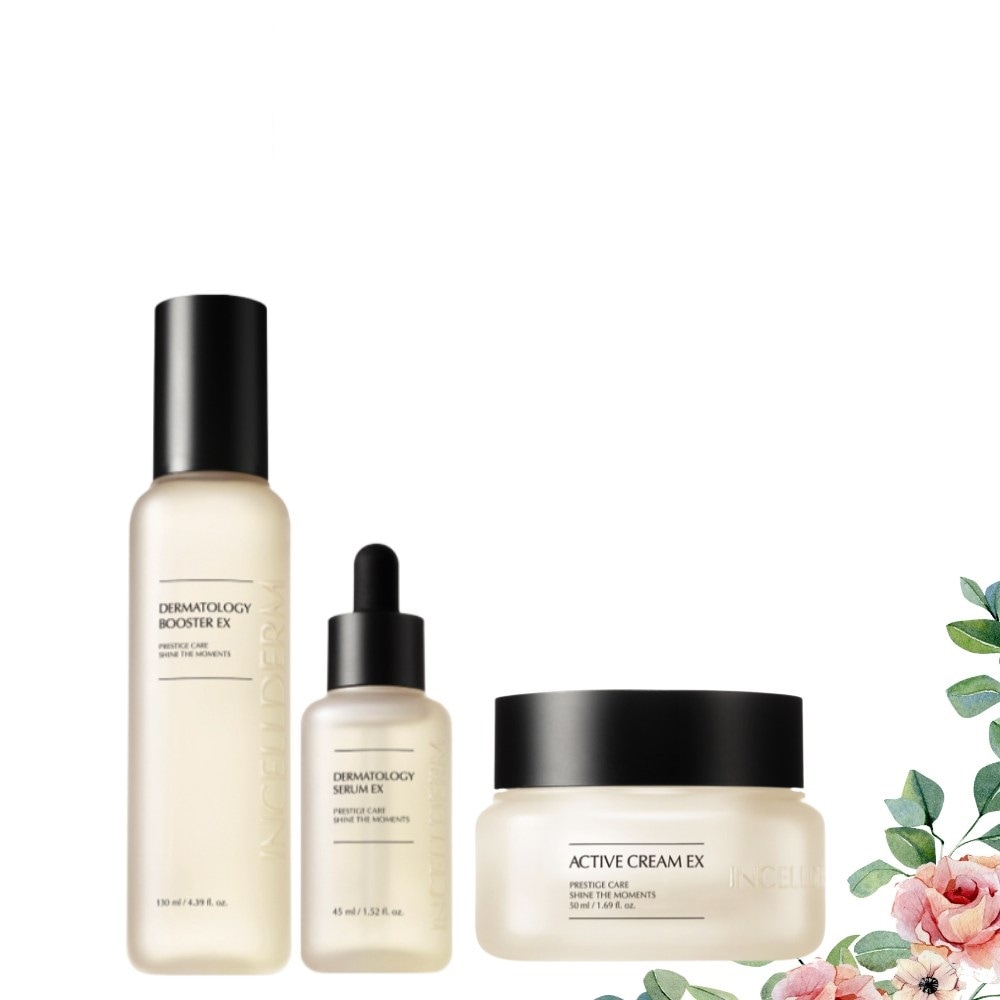 [IN CELLDERM] 基礎3種セット Dermatology (ブースター+セラム+クリームpp)