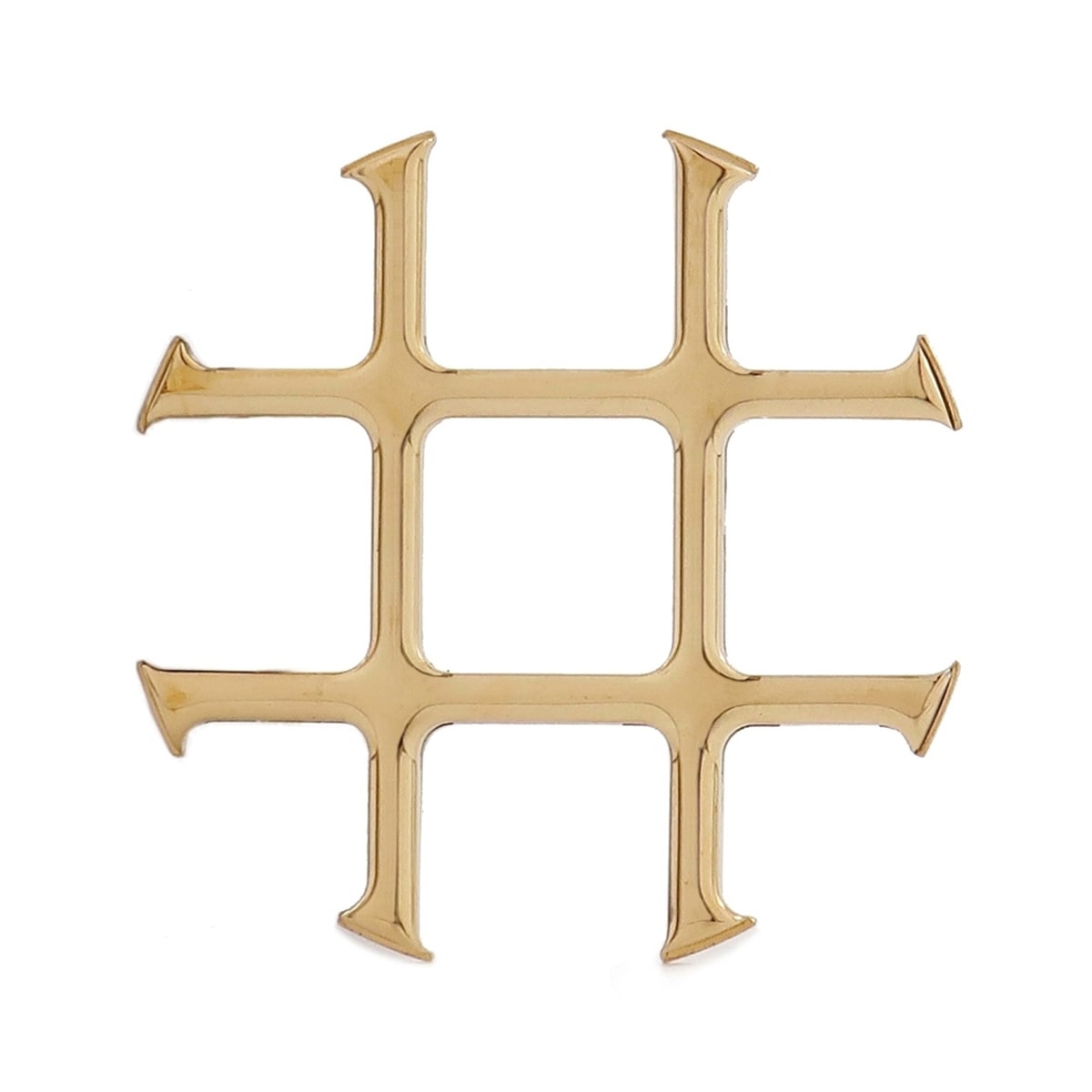 パシャ35mm用グリッド メンズ 純正 750 K18YG 金無垢 パーツ 24ｍｍ径