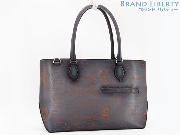 激レア美品ベルルッティカリグラフィトゥジュールミニネオスクリットレザートートバッグビジネスバッグ 193,000円