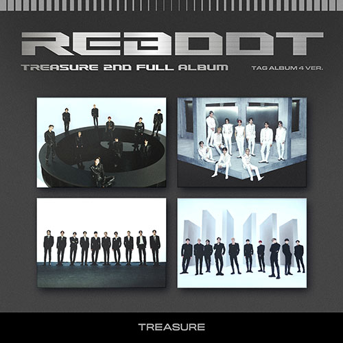 [流通 特典付き][4種セット] TREASURE - 2nd Full [REBOOT] [YG TAG Ver.] 7,640円