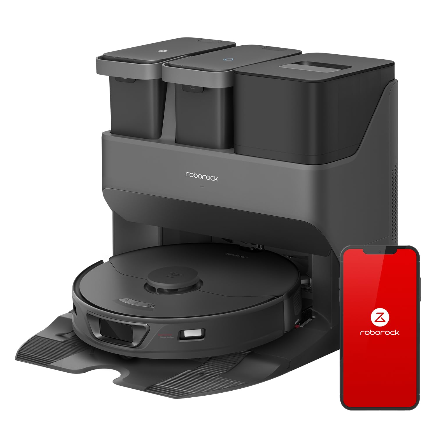 roborock(ロボロック) ロボット掃除機 S7 Max Ultra 水拭き 両用 【全自動掃除機】 お掃除ロボット 自動ゴミ収集 モップ自動洗浄 自動温風乾燥 自動給水 自動充電 落下防止 55