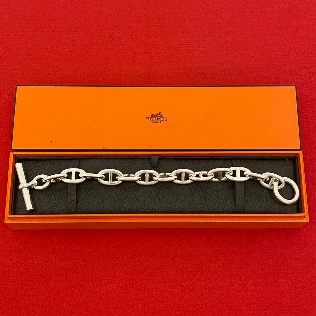 シェーヌダンクル TGM 13コマブレスレット シルバー925 シルバー 00515