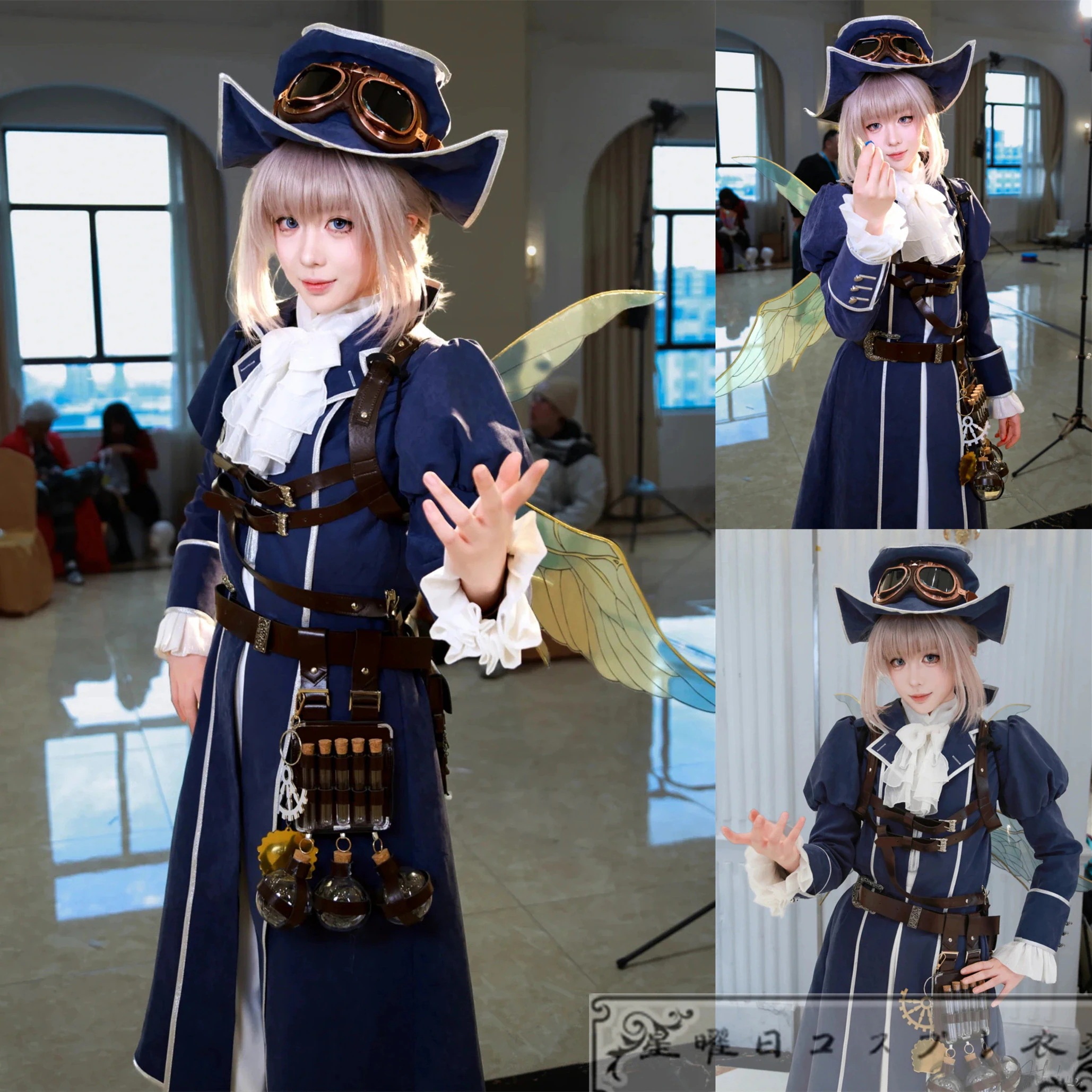 518FGO 9周記念礼装 英霊博装 オベロン コスプレ衣装 コスチューム