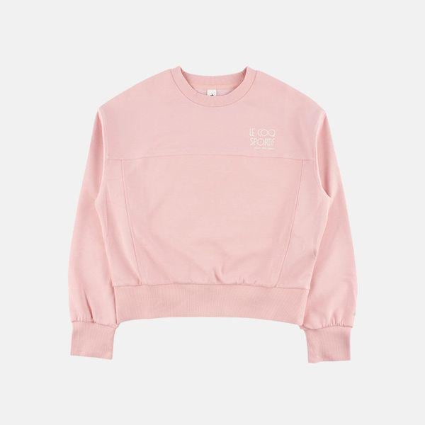 女性ルーズフィットダブルテンションクロップドスウェットシャツ QP322OFS71_P407300032