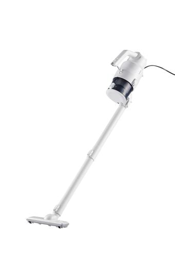 TWINBIRD(ツインバード) 掃除機 コード式 スティック ハンディクリーナー サイクロン 軽量 吸引力 スティック掃除機 2WAY 一人暮らし 新生活 ホワイト 【吸引力を求める人に TC-EB