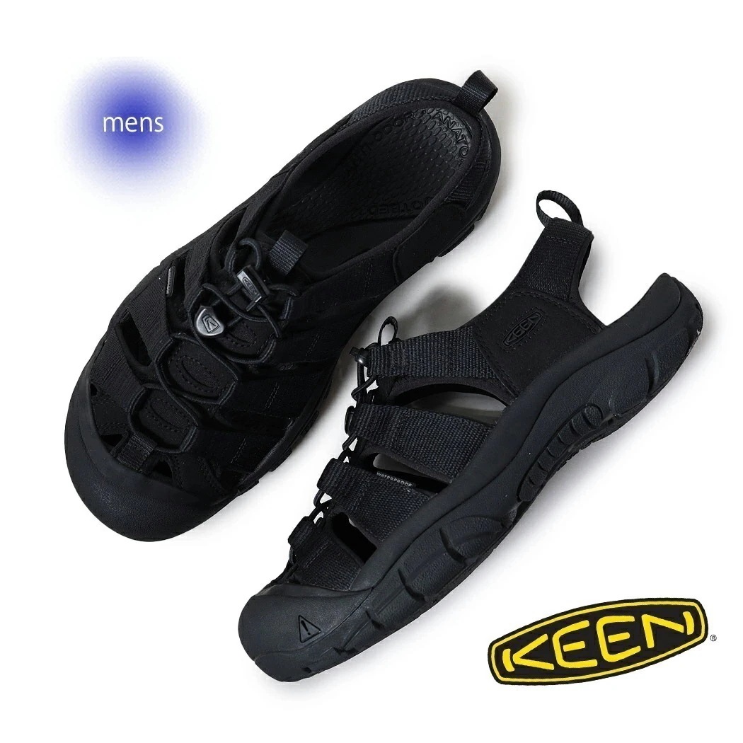 KEEN キーン ニューポート エイチツー サンダル NEWPORT H2 BLACK ( ブラック 黒 アウトドア スニサン スポーツ メンズ 1022258 )