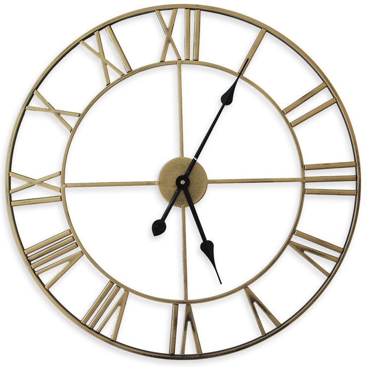 クラシック無騒音エンティック壁時計40cm /good design/クイック配送