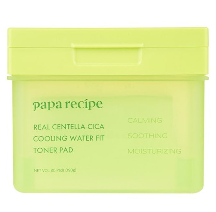 リアルセンテラシカ クーリングウォーターフィットトナーパッド 80枚入（190g）× 2個セット