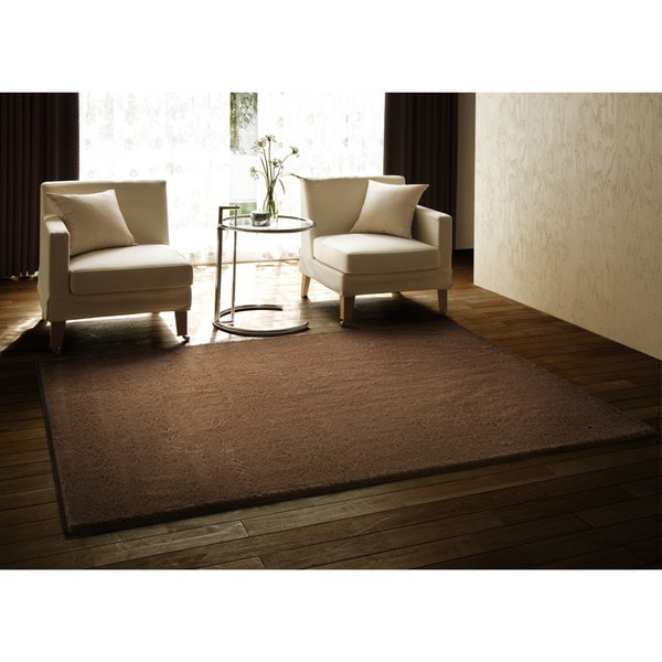 スミノエ 防炎消臭 ラグ ラックスファー 200250cm ブラウン メーカー直送