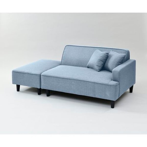 FHS-160(GY) カウチソファ メーカー直送