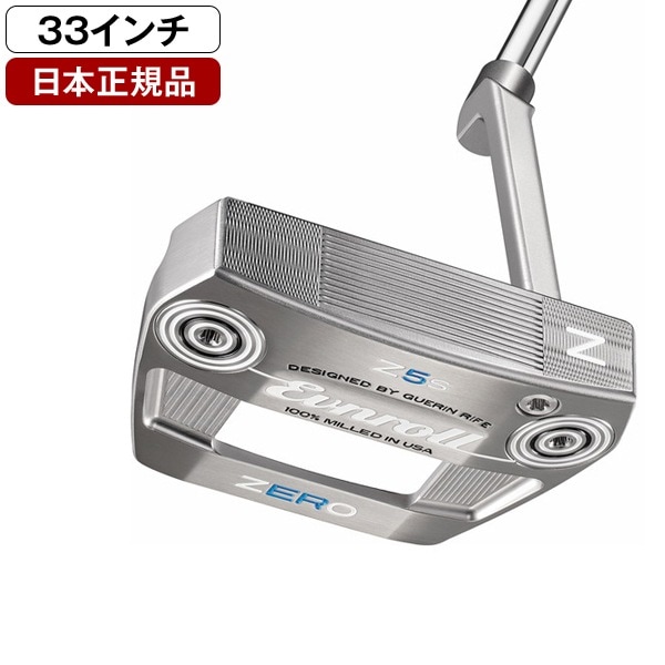 日本正規品 イーブンロール パター 2025年モデル HEPT-000264 ZERO シリーズ Z5s ウイング フル マレット 33インチ
