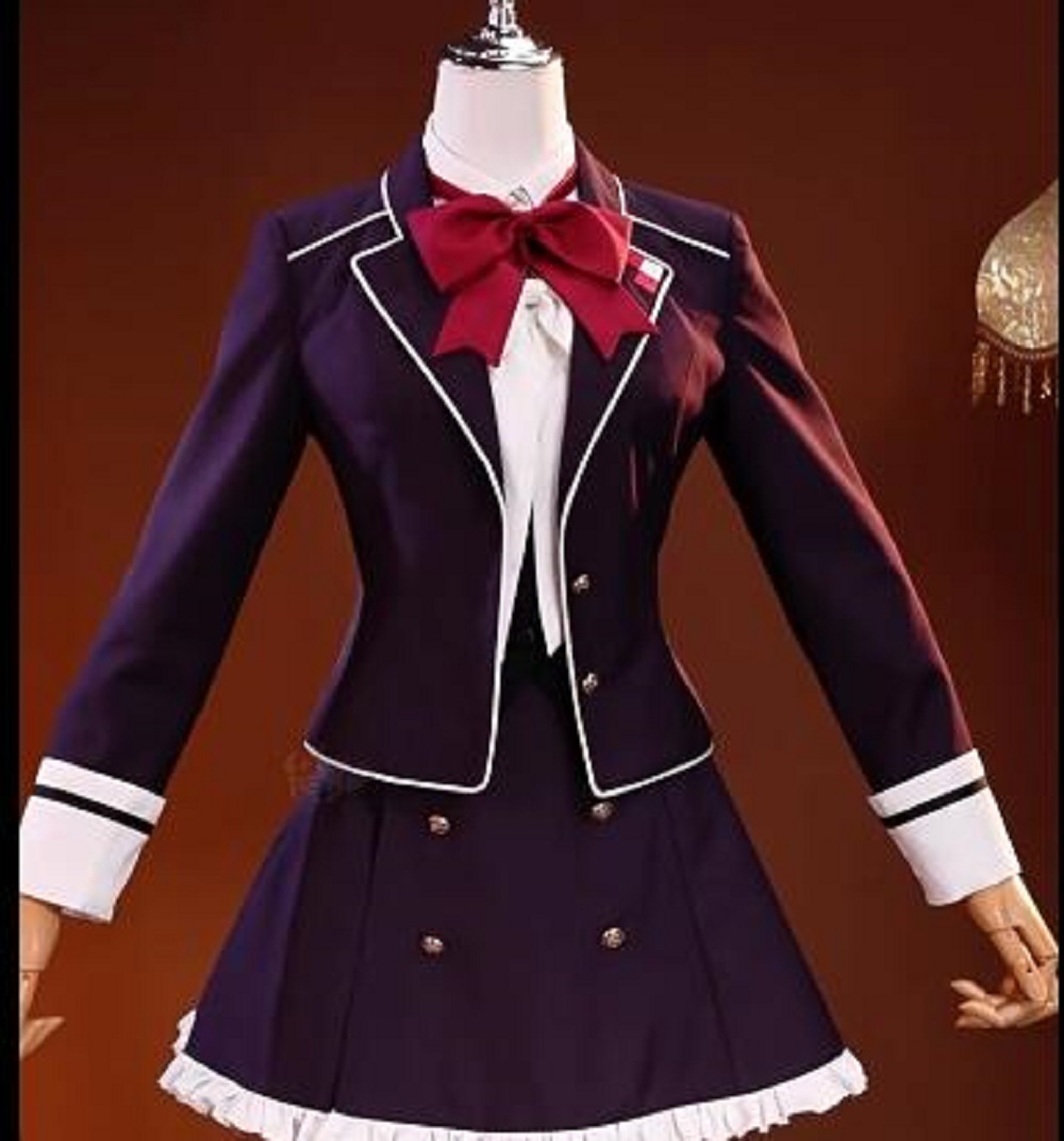 ディアボリックラヴァーズ 小森ユイ コスプレ衣装V舞台演出服 ハロウィン イベント 学園祭 クリスマス仮装サイ アニメの制作を受ける男女兼用 (ウイッグ 道具 靴追加可) 9,856円