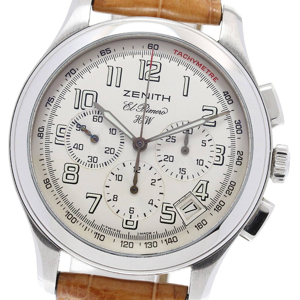 ゼニス ZENITH 01.0500.420 クラス エルプリメロ クロノグラフ 手巻き メンズ _843574【中古】