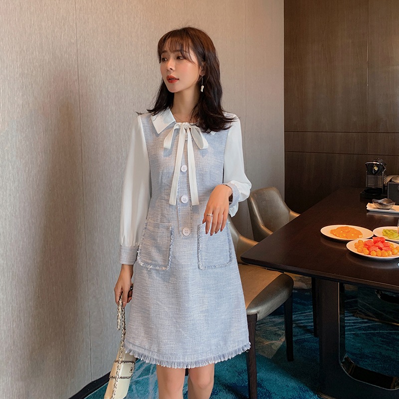 G0C2620レディーススーツワンピースビッグサイズ春夏流行カジュアル